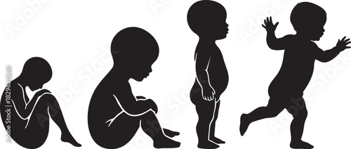 Baby development stages