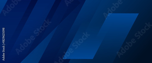 Abstract blue background. Geometric triangle background. Vector dynamic shapes