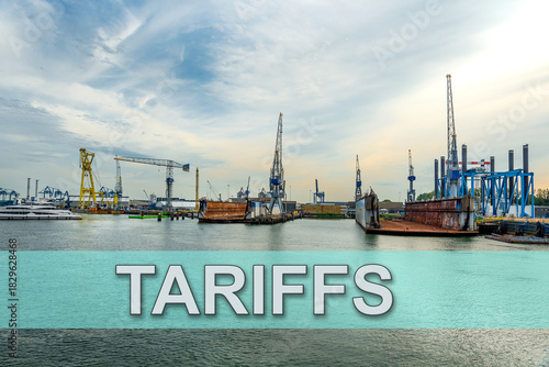 Tariffs war make some sea ports empty