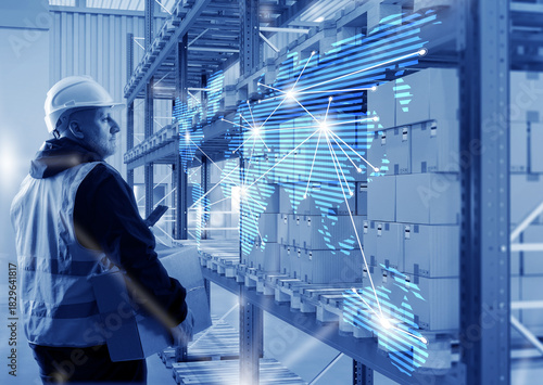 Global supply chain worker ...