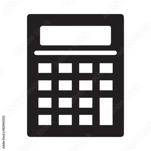 Calculator Icon Vector Illustration