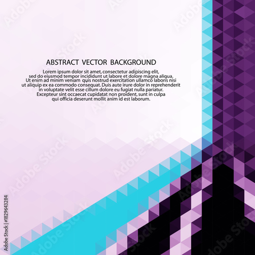 new geometric abstract background texture pixels cell rhombus vector image. eps 10
