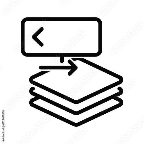 Upload media icon representing the process of adding photos or videos to a digital platform or cloud