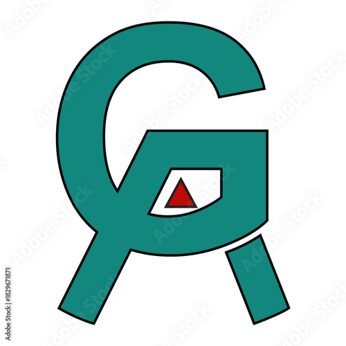 ELEGANT AND MEANINGFUL LOGO WITH THE LETTERS G AND A