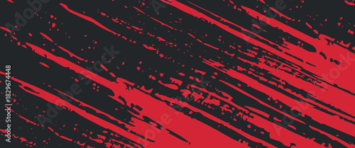 Background, contrast red and black color abstract template for business design. Technology style. You can use it for advertising, sports posters, templates, business presentations. Vector illustration