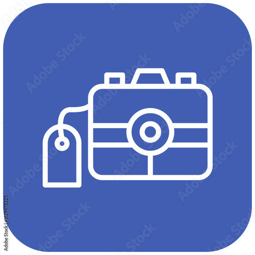 Vector Design Camera Sale Icon Style
