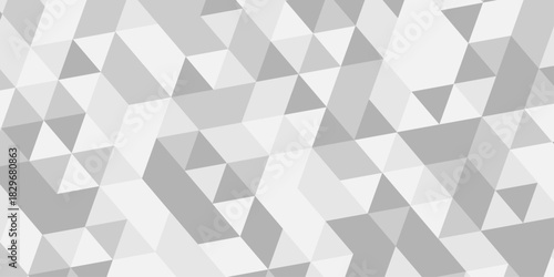 Abstract repeat paper geometric origami white, gray square cube triangulated random cube low polygon triangle textile abstract corporate creative design.	

