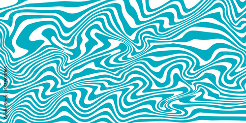 Art & IllustrationAbstract background seamless pattern with colorful waves. Trendy vector illustration in retro psychedelic style