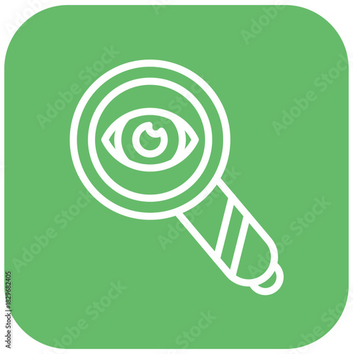 Vector Design Observation Icon Style