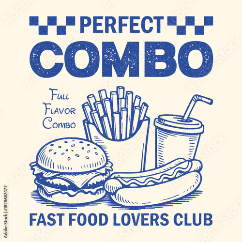 Good vibes and good bites, Crunch. Munch. Lunch. fast food t-shirt design with burger fries drink. Retro 50s diner typography vector. Americana restaurant merchandise graphic Crispy and delicious food