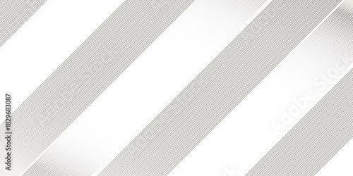 Abstract background stripe diagonal line victor black and gray gradient color light then flowing creative digital parallel web diamond abstract white background.	