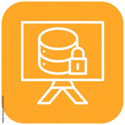 Vector Design Data Protection Icon Style