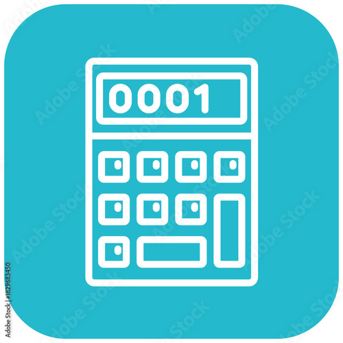 Vector Design Calculator Icon Style