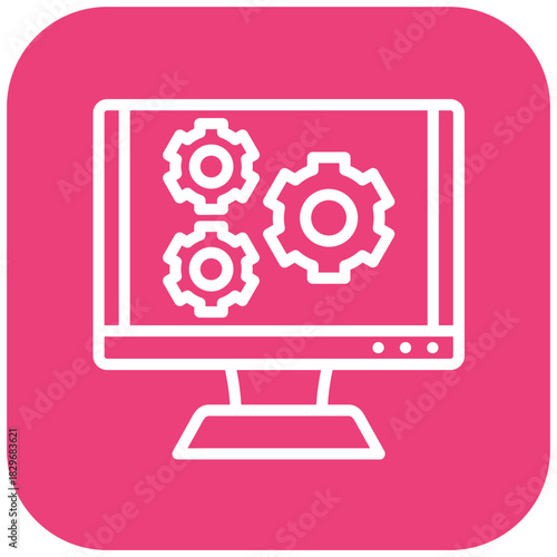Vector Design Configuration Icon Style