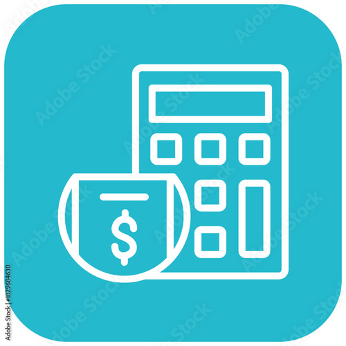 Vector Design Calculator Icon Style