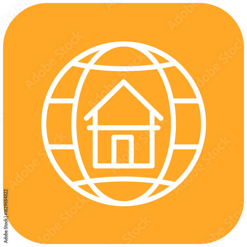 Vector Design Worldwide Banking Icon Style