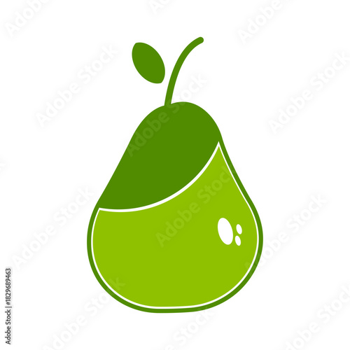 minimalist pear design