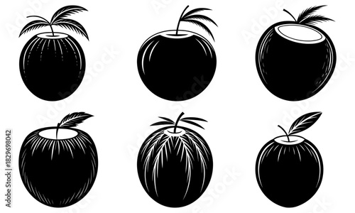 Tropical delight with fresh coconuts, perfect for summer recipes and exotic getaways, enjoy the taste of paradise with this healthy superfood treat