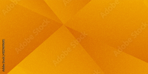 Brown mustard orange gold golden yellow beige white abstract background. Geometric shape. Line stripe corner triangle. Color gradient. Noise grain