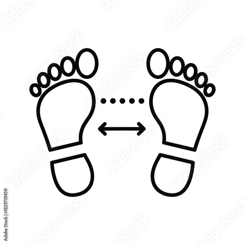 Black and white line art heart shape with text thankful evening inside, isolated on