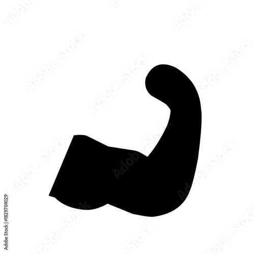 muscle hand silhouette