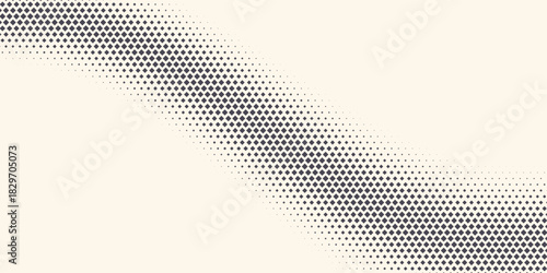 Rectangular Shapes Vector Abstract Geometric Technology Extreme Sports Pattern Background. Halftone Rhombus Retro Simple Backdrop. Minimal 80s Style Dynamic Tech Wallpaper