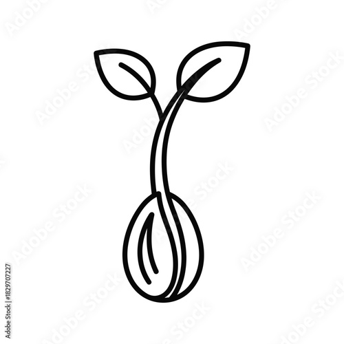 Weather Warning Sign with Lightning and Cloud Icon