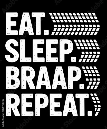 Cute Dirt Bike Art Men Women Dirtbike Motorbike Enduro Racer