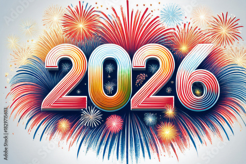 Celebrate the New Year With Fireworks in 2026 Generative AI