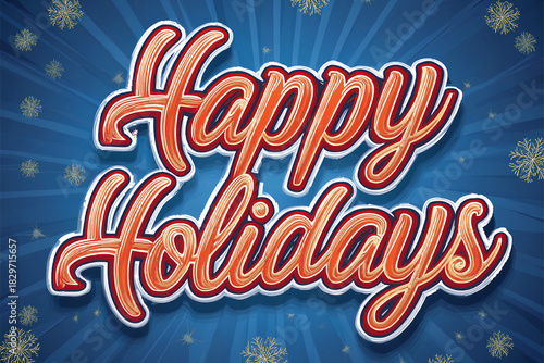 Celebrate the Season With Happy Holidays Greetings Generative AI
