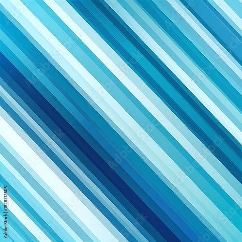 A vibrant blue background featuring alternating stripes in various shades of blue, creating a dynamic and visually appealing pattern that adds depth.