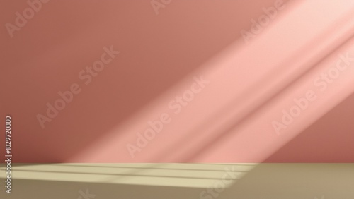 Minimalist Dusty Pink & Olive Green Background