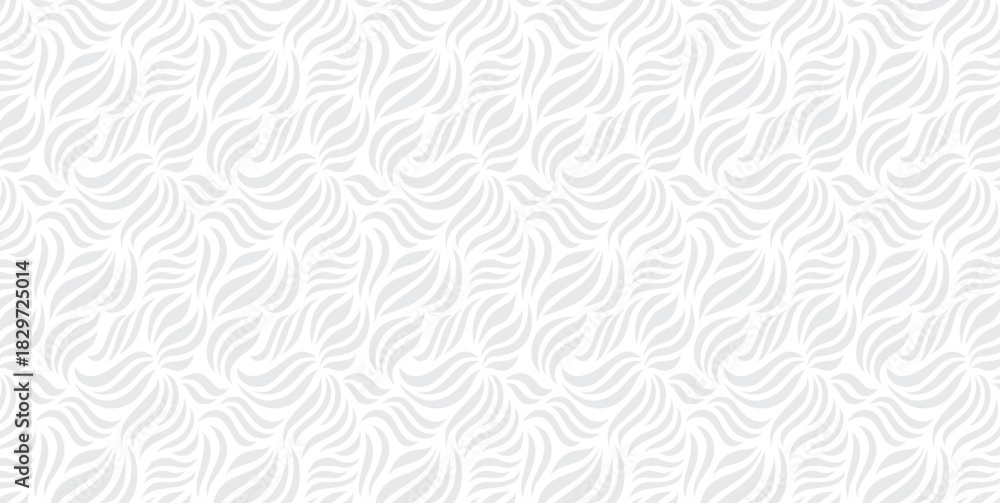 Fototapeta premium Abstract organic seamless vector pattern Simple flat light grey and white backdrop. Abstract organic seamless vector pattern Simple flat light grey and white backdrop, vector illustration.
