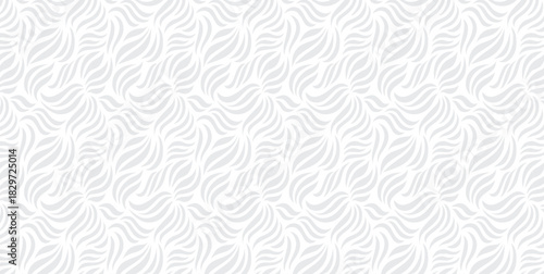 Abstract organic seamless vector pattern Simple flat light grey and white backdrop. Abstract organic seamless vector pattern Simple flat light grey and white backdrop, vector illustration.