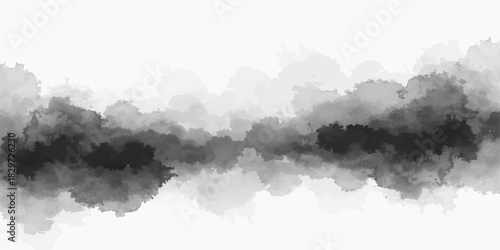 Abstract vintage blue sky texture with fluffy clouds and grunge paper pattern design background