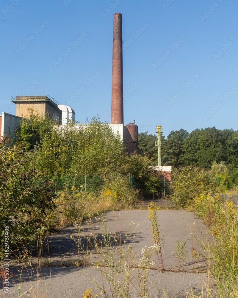 Obraz premium closed down industrial area in germany