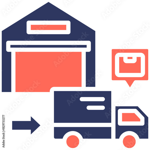Cross Docking Icon