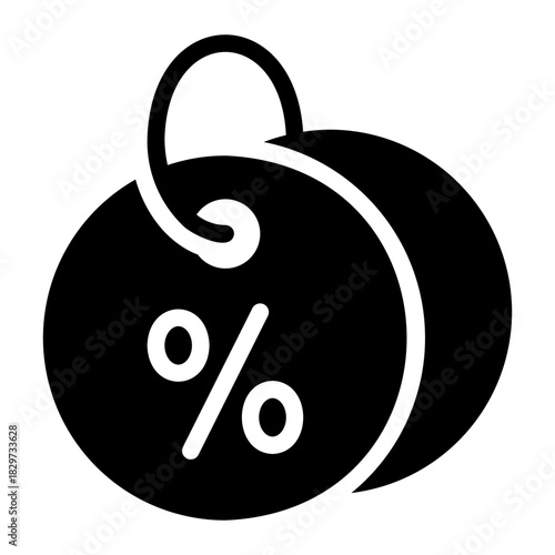 price tag glyph icon