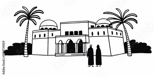 Dihok, Iraq. Bilevel. No legend.