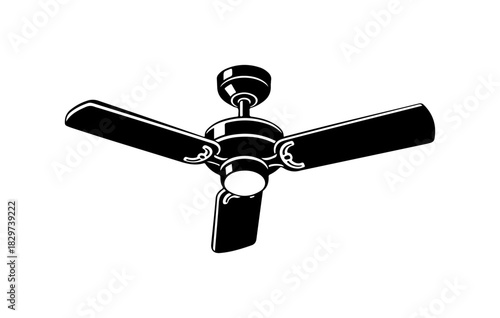 Ceiling Fan Illustration