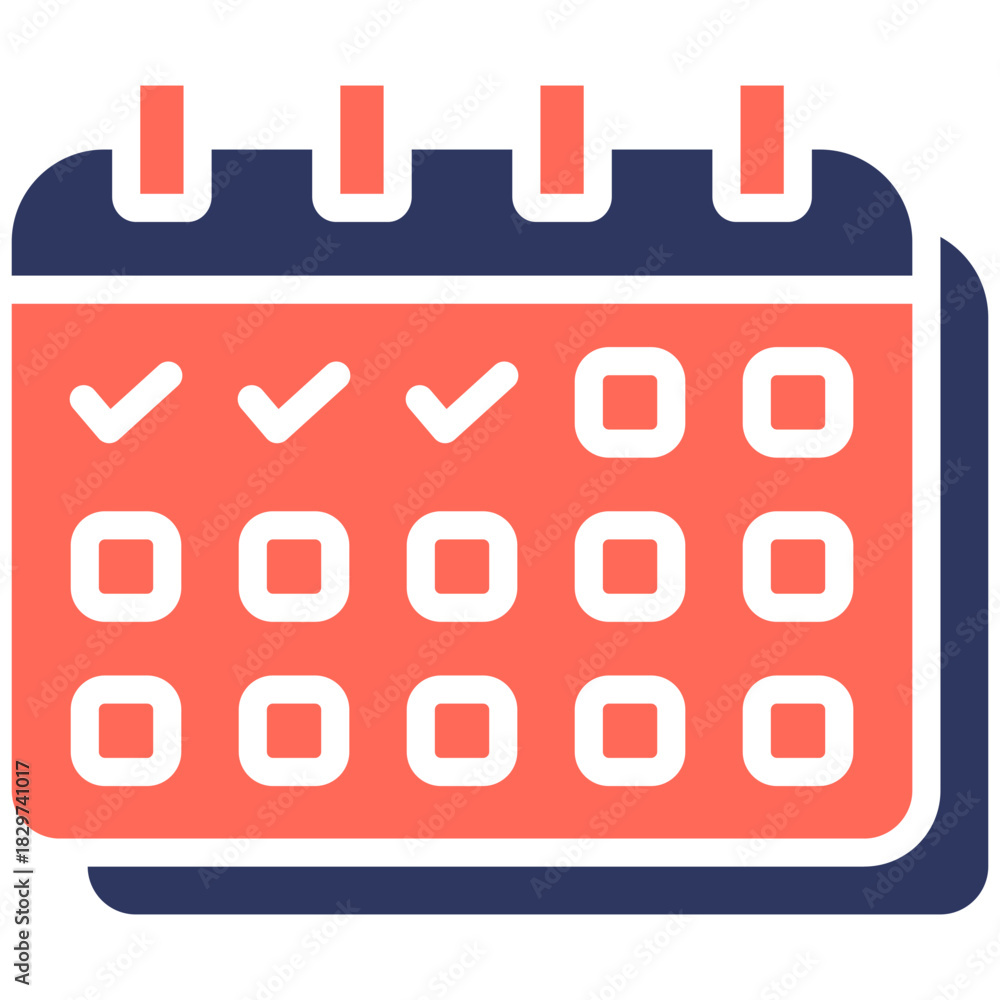 Fototapeta premium Calendar Icon