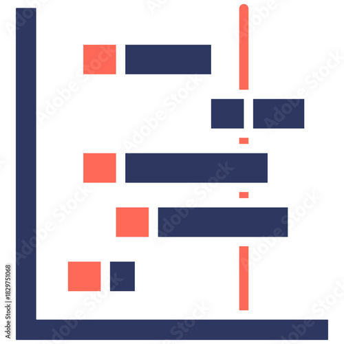 Gantt Chart  Icon