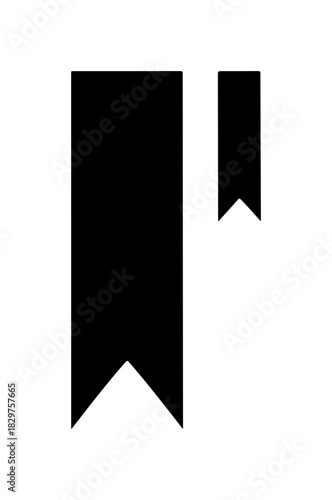 Add a touch of organized flair with this bookmark icon, perfect for marking important pages digitally