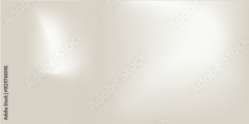 Smooth beige gradient background. Soft neutral liquid wallpaper. Universal nude color texture for banner, flyer, presentation, graphic design. Abstract blurred wavy backdrop cover. Vector illustration