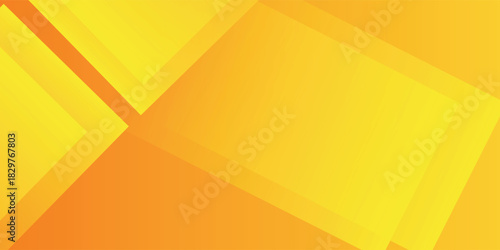 Abstract orange and yellow geometric background. Dynamic shapes composition. Cool background design for posters. Vector illustration