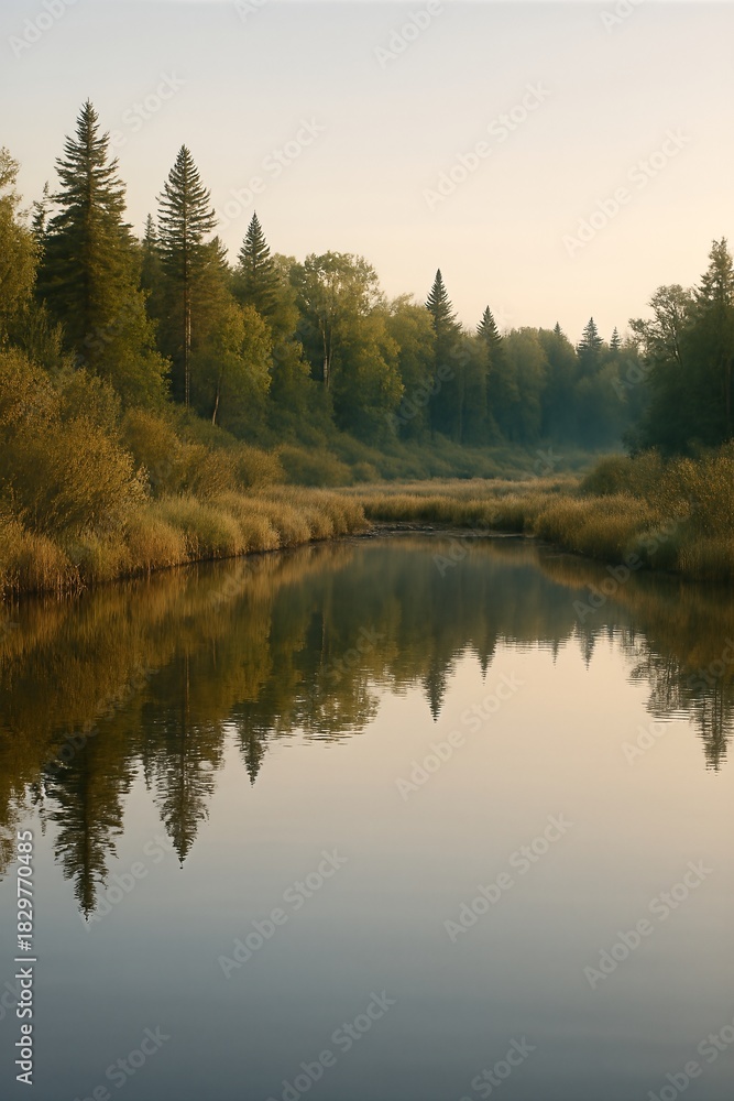 Fototapeta premium Desert floor etched by water lines