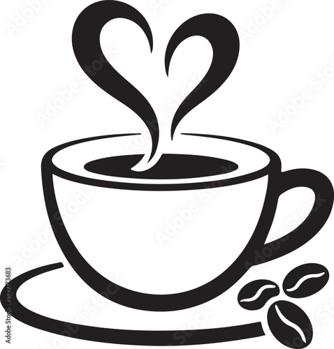  Coffee Cup,Coffee vector, Silhouette,EPS file