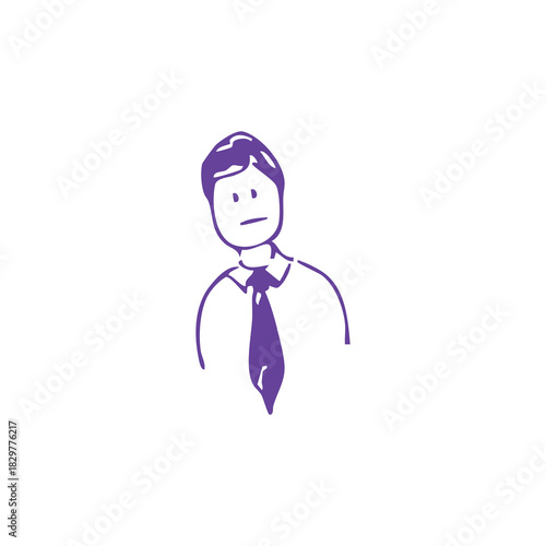 Growing Business Graph Illustration