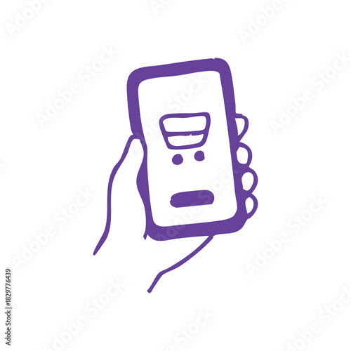 Growing Business Graph Illustration