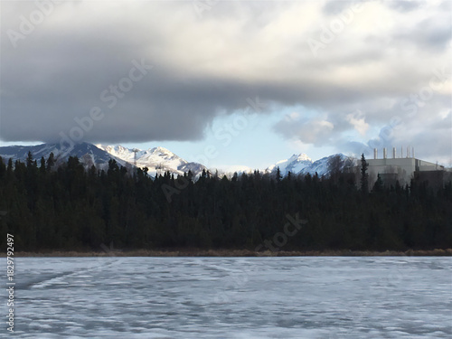 lake in the mountains